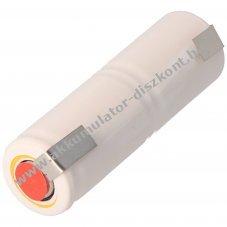 Helyettes�t� Akkumul�tor Cadnica KR-600AE 2/3A 2,4V forrf�l U ipari ( Sanyo) NiMH