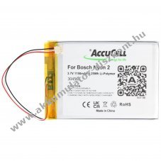 Helyettes�t� Akkumul�tor Bosch Nyon 2 3.7V 1150mAh Li-Polymer