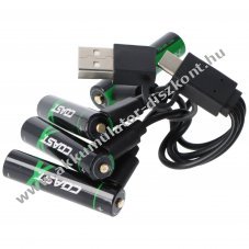 750mAh Micro AAA 1,5V ZITHION-X� l�tium-ion Akkumul�tormul�tor