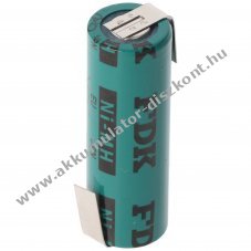 FDK 4/5 AA NiMH Akkumul�tor 1,2V 1100mAh L-form�s forraszt�l�bbal