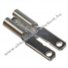 Adapter Faston 4,8mm Faston 6,3mm f�m �rintkez�kkel