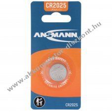 Ansmann l�tium gombelem CR2025 3V