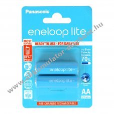 Panasonic eneloop Lite BK-3LCCE AA Mignon ceruza Akkumul�tor 1,2V 1000mAh 2db/csomag NiMH
