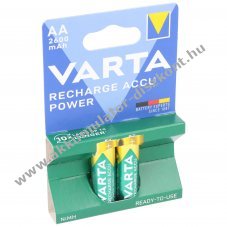 Varta Power Ready2Use AA Mignon ceruza Akkumul�tor 1,2V 2600mAh 2db/csomag NiMH