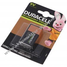 Duracell Supreme 9V 170mAh Akkumul�tor NiMH