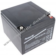 Exide Powerfit S312/26 F5 12V 26000mAh AGM �s �lom-zsel�s Akkumul�tor