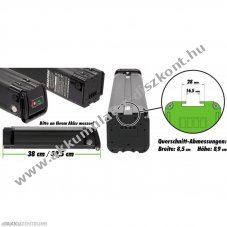 Maratron E-Bike Akkumul�tor 36V 10,4Ah 39,5cm Sattelrohr NiMH