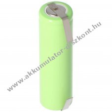 Helyettes�t� Akkumul�tor Flat Top AA Mignon ceruza 1,2V 900mAh U-alak� forrf�llel NiMH