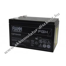 FIAMM 12FGH50 Akkumul�tor 12,0V 12,0Ah AGM �lom-zsel�s