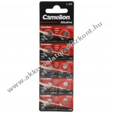 Camelion gombelem AG4 LR626 V376 V377 1,5V 18mAh 10db/csomag Alkaline