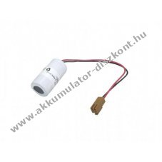 3 V PLC (SPS) lithium helyettes�t� elem Cutler Hammer GE 1200 mAh 2/3 A-es k�bellel �s csatlakoz�