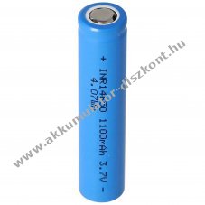 Helyettes�t� Akkumul�tor INR14650 3,7V 1100mAh Li-ion