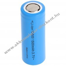 Helyettes�t� Akkumul�tor 18500 3,6-3,7V 1500mAh Li-ion