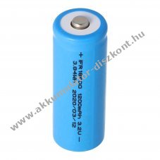 EIZfan IFR18500 3,2V 1200mAh napelemes Button Top LiFePO4