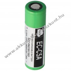 Enercig EC-C5A US18650VTC5A Akkumul�tor 3,6V-3,7V 2600mAh Li-ion