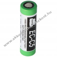 Enercig EC-C5 3,6V-3,7V 2600mAh US18650VTC5 v�delem n�lk�l Li-ion (LiNiMnCoO2)