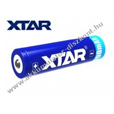 XTAR 18650 2200mAh 3,6V l�tium-ion Akkumul�tor v�dett