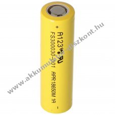Lithium Werks APR18650M1B 3,2V-3,3V 1100mAh Akkumul�tor napelemes LiFePO4