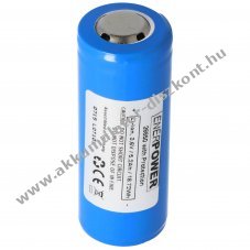 Enercig EP-26650 3,6V 5200mAh Li-ion Akkumul�tor PCB emelt p�lussal