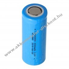 IFR26650 3,2V 3300mAh LiFePO4 l�tium-vasfoszf�t Akkumul�tor