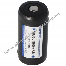 Keeppower 18350 3,7V 900mAh l�tium-ion Akkumul�tor PCB v�delemmel
