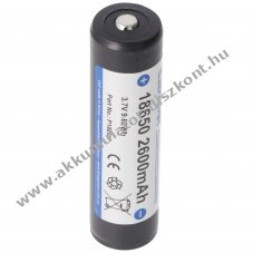 Keeppower 18650 3,7V 2600mAh l�tium-ion Akkumul�tormul�tor PCB v�delemmel