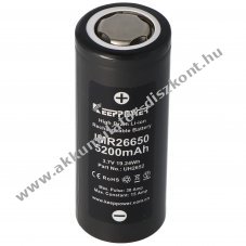 Keeppower IMR26650 3,6V 5200mAh Li-ion Akkumul�tormul�tor