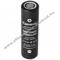 KeepPower IMR18650 3,6V 2500mAh Li-ion Akkumul�tor