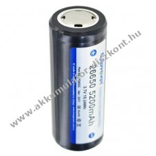 Keeppower 26650 3,7V 5200mAh Li-ion Akkumul�tormul�tor PCB v�delemmel