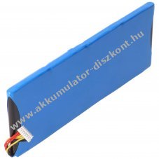Helyettes�t� Akkumul�tor Crestron 6502269 TPMC-8X TPMC-8X Wifi t�vvez�rl� 7,4V 2000mAh Li-ion