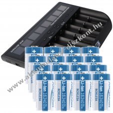 Helyettes�t� Akkumul�tor CR123A 3,7V 850mAh Li-Ion