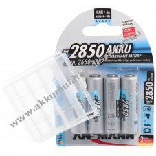 Ansmann Photo 5030862 AA Mignon ceruza Akkumul�tor 1.2V 2850mAh 4db/csomag NiMH