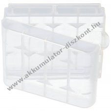 AccuSafe univerz�lis Akkumul�tormul�tort�rol� doboz AA Mignon ceruza LR6