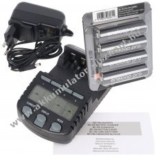 Panasonic eneloop Pro AA 1,2V 2500mAh NiMH 4db csomag gyors t�lt�vel