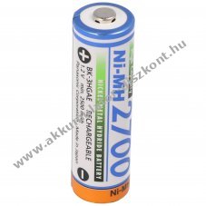 Panasonic BK-3HGAE AA Mignon ceruza Akkumul�tor 1,2V 2700mAh 1db/csomag NiMH