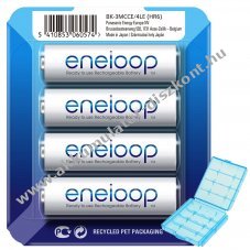 Panasonic eneloop AA Mignon ceruza Akkumul�tor 1.2V 2000mAh 4db/csomag NiMH