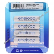 Panasonic eneloop BK-4MCCE-4LE AAA (Micro) Akkumul�tor 1,2V 750mAh 4db/csomag NiMH