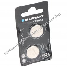 Blaupunkt CR2032 3V gombelem elem 2db/csomag l�tium