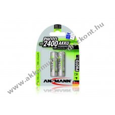 Ansmann Photo Mignon ceruza Akkumul�tor 1,2V 2400mAh 2db/csomag NiMH