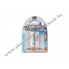 Ansmann maxEplus AA Mignon ceruza Akkumul�tor 1,2V 2500mAh 2db/csomag NiMH