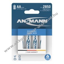 Ansmann Typ 2850 Mignon ceruza Akkumul�tor 1,2V 2650mAh 4db/csomag NiMH