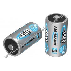 Ansmann maxE D (g�li�t) Akkumul�tor 1,2V 8500mAh 1db/csomag NiMH