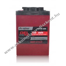 Panther tracline Gel 6V 225Ah �lom Akkumul�tor AGM Gel