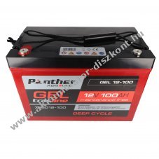 Panther tracline Gel 12V 100Ah AGM �lom Akkumul�tor