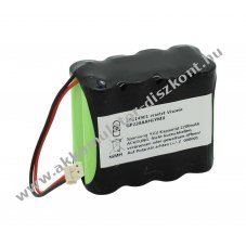 Helyettes�t� Akkumul�tor Visonic GP220AAH8YMX 9,6V 2200mAh NiMH