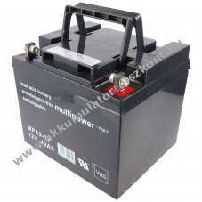 Multipower MP40-12 12V 40Ah Akkumul�tor VdS G117030 M6 csavaros AGM �s �lom-zsel�s