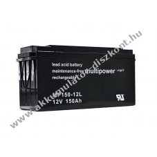 Multipower MPL150-12 Akkumul�tor 12V 150Ah Long Life AGM �lom-zsel�s