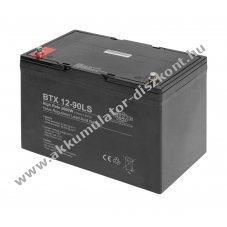 Wing BTX12-90LS 12V 90Ah AGM �lom Akkumul�tor