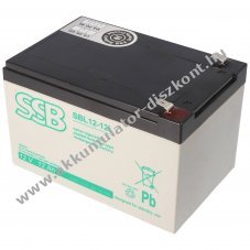 SSB AGM �lom Akkumul�tor 12V 12Ah