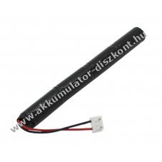 Helyettes�t� Akkumul�tor v�szvil�g�t�s 4,8V 500mAh L1x4 Lady N 60mm k�bel csatlakoz� KMU003 98100141 NiMH